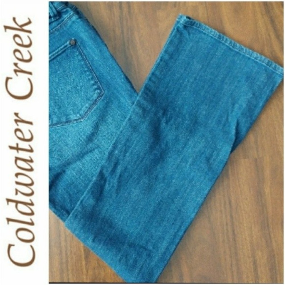 COLDWATER CREEK JEANS BOOT CUT WOMENS SIZE 4 INSEAM 31.5"
